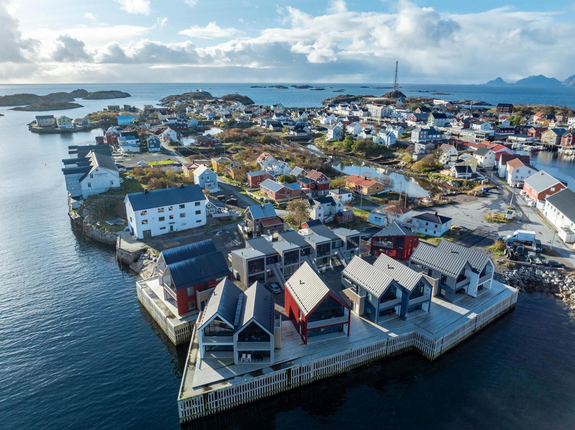 New And Modern Apartment In Henningsvær Eksteriør billede